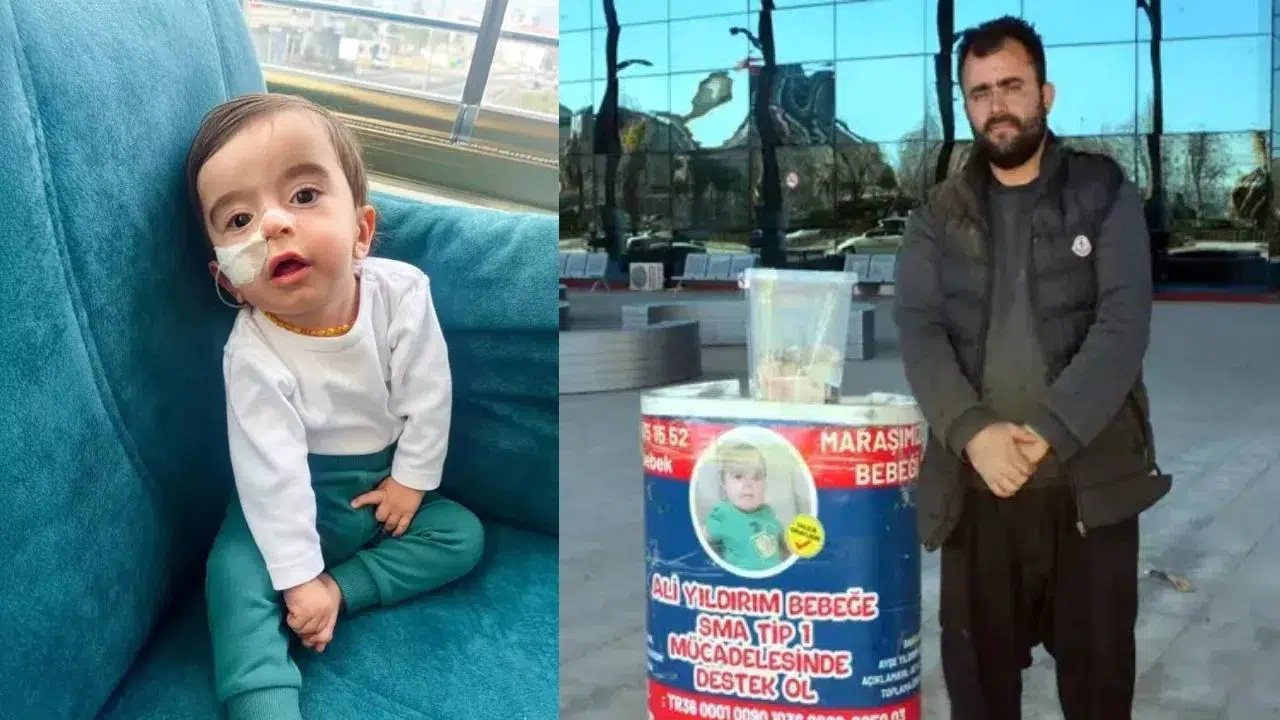 Kahramanmaraş'ta SMA Tip-1 hastası Ali'nin yardım parası çalındı