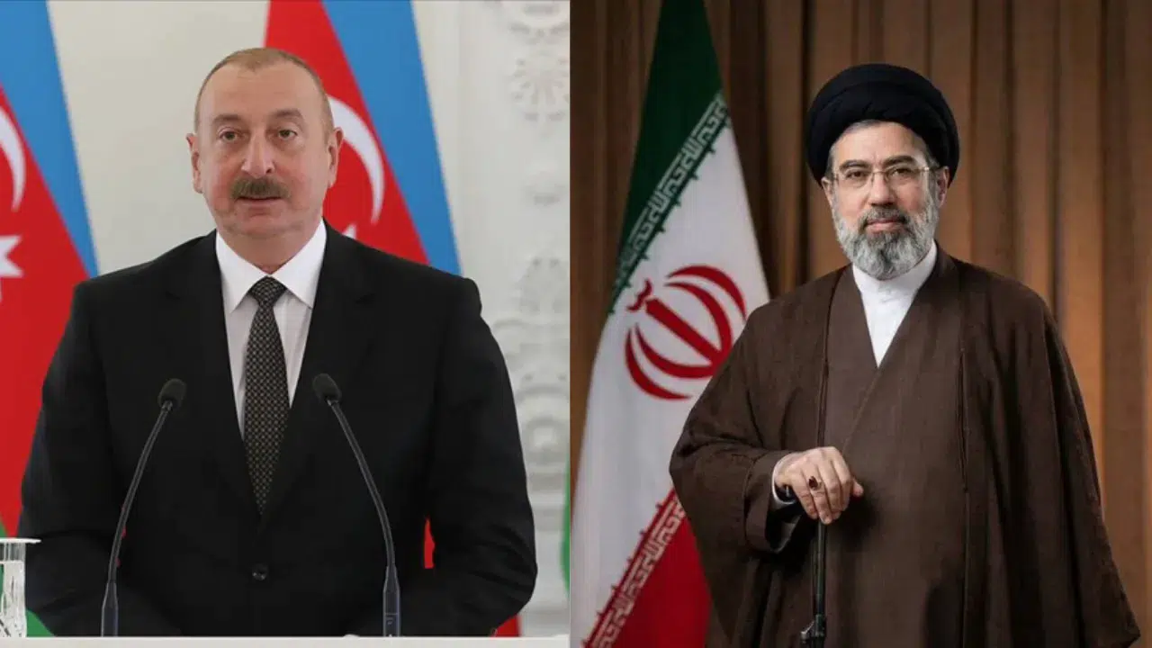 Aliyev'den İran'ın yeni dini lideri Mücteba Hamaney'e tebrik mektubu