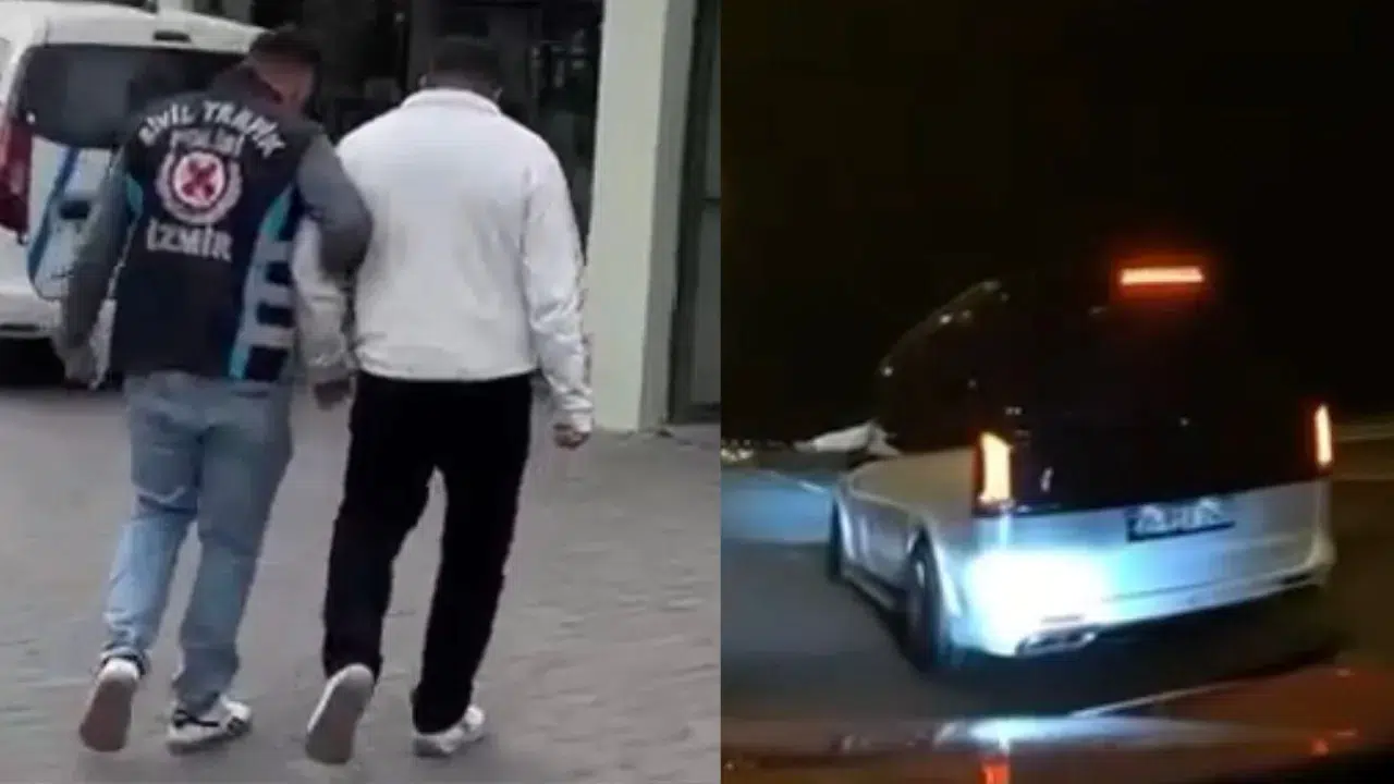 İzmir'de trafikte bir aracın önünü kesen sürücüye 380 bin TL ceza yazıldı