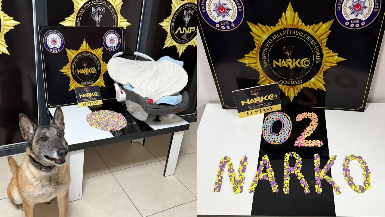 Adıyaman'da 757 adet uyuşturucu hap yakalandı