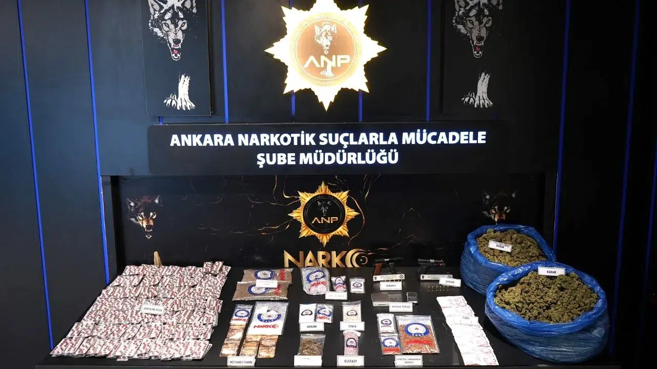 Başkentte dev uyuşturucu operasyonu : 87 şüpheliden 29'u tutuklandı