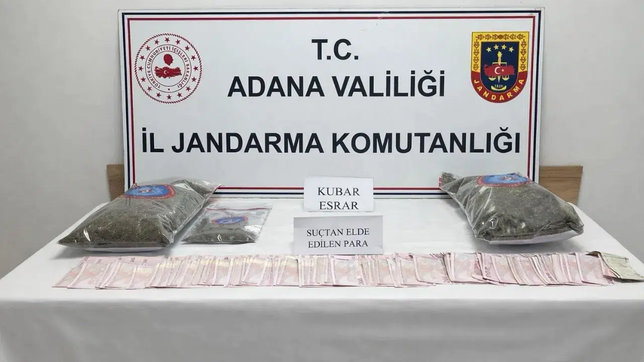 Adana'da uyuşturucu operasyonu : 2 kilo esrar yakalandı