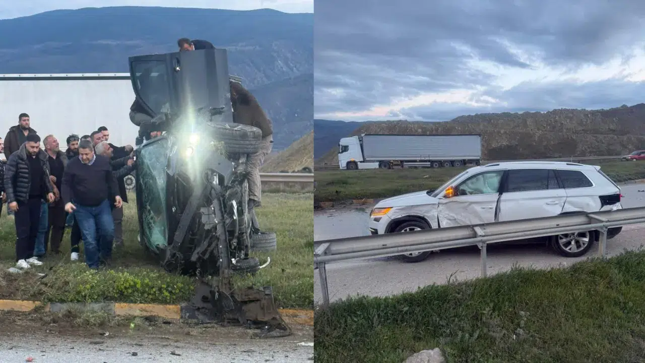 Kastamonu'da otomobil ile cip çarpıştı : 1 yaralı