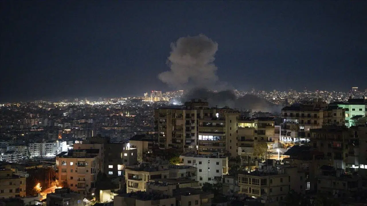 İsrail, Beyrut'taki otel binasına saldırı düzenledi : 4 ölü , 10 yaralı