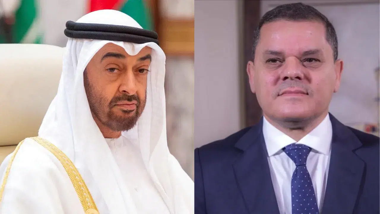 Libya Başbakanı Dibeybe, BAE Devlet Başkanı Al Nahyan ile görüştü
