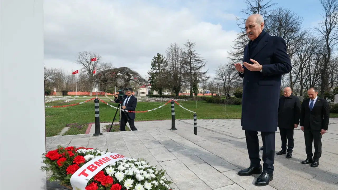 TBMM Başkanı Numan Kurtulmuş Bükreş'te