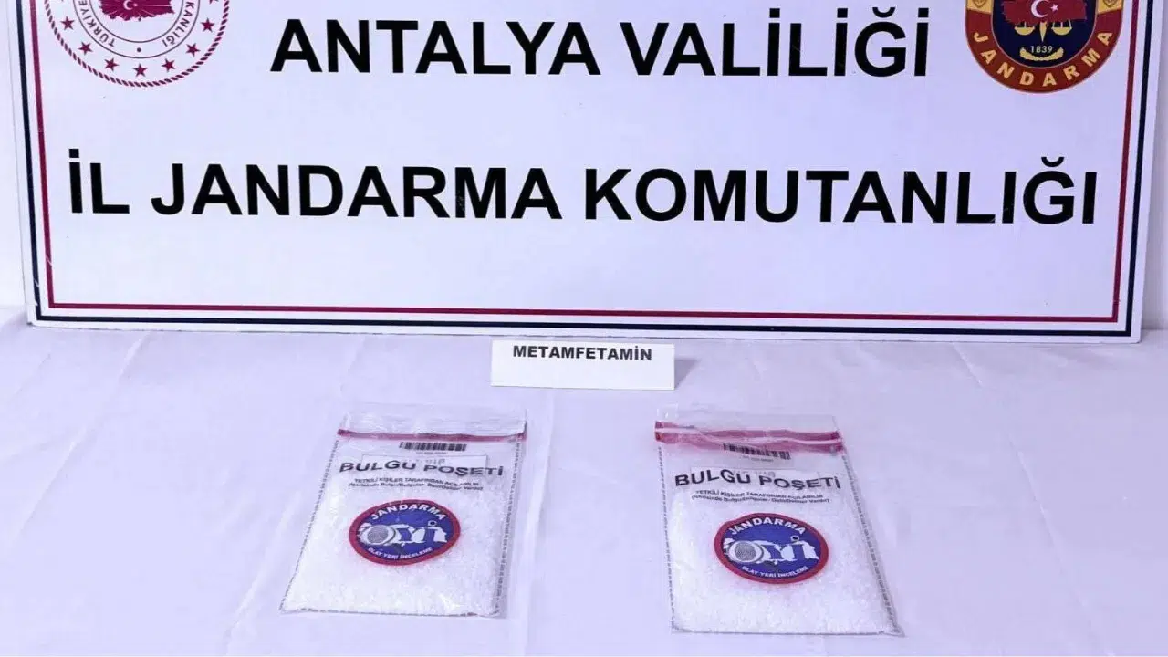 Antalya'da uyuşturucu operasyonu düzenlendi