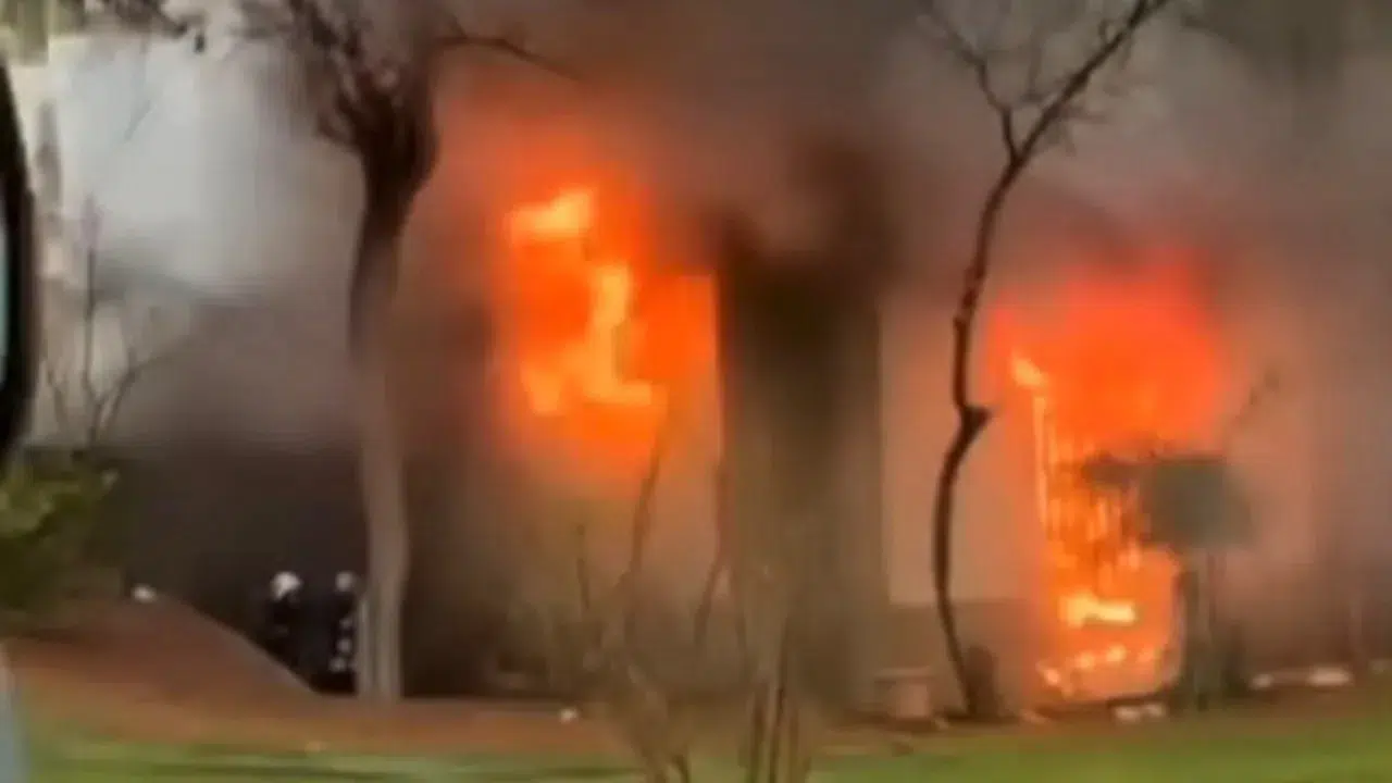 Gaziantep'te caminin bodrumunda yangın çıktı