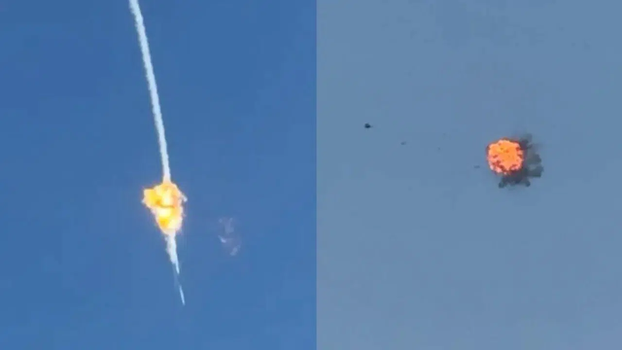 Erbil’e İHA saldırısı : 5 insansız hava aracı düşürüldü