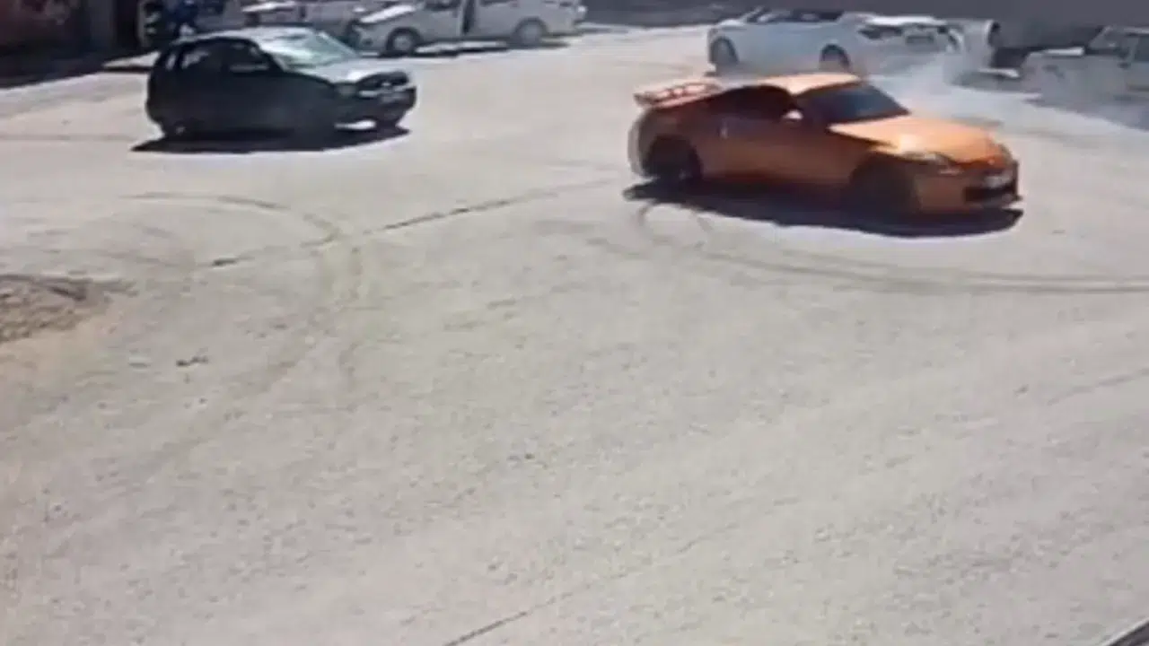 Hatay'da drift atan sürücüye 140 bin lira ceza