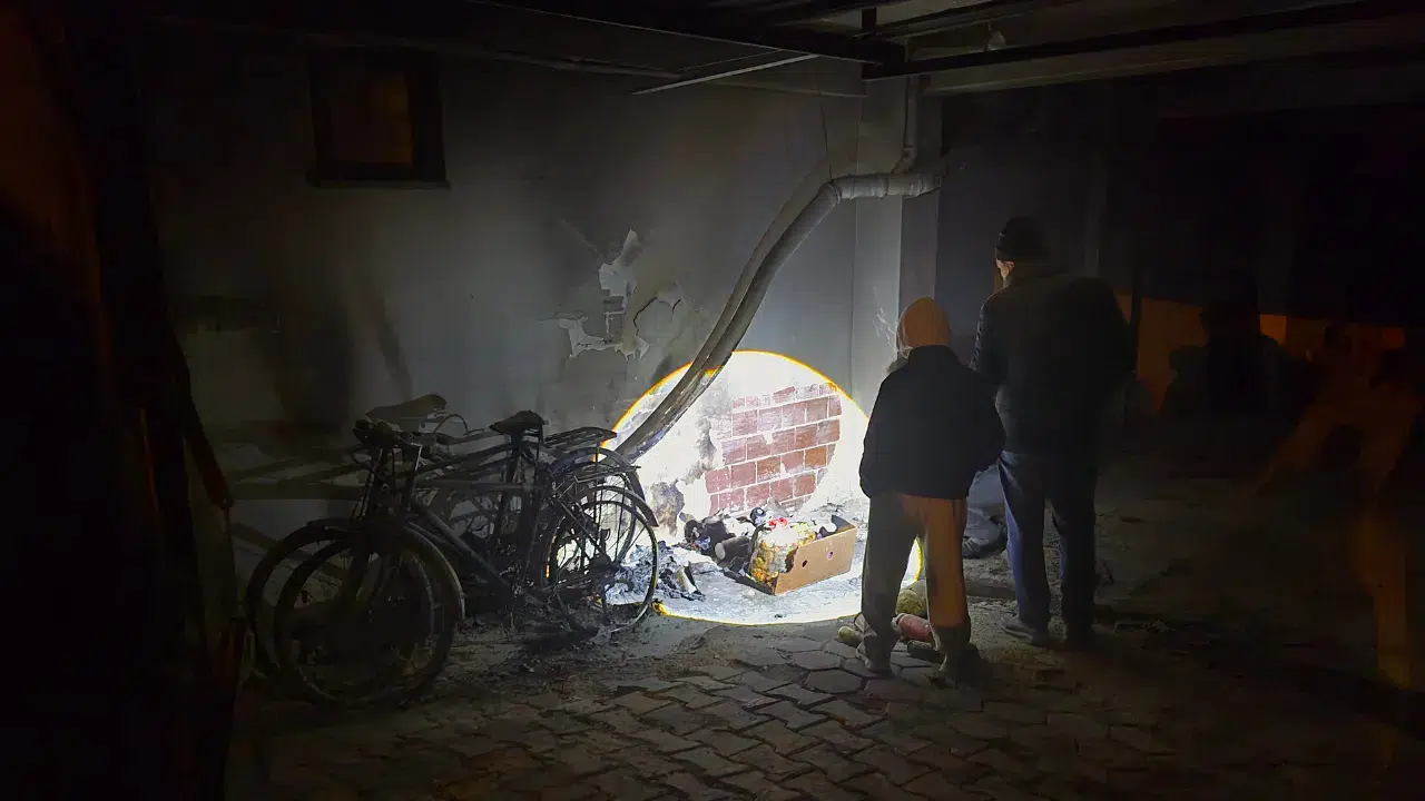 Eskişehir'de yangın : Apartman garajında maddi hasar oluştu