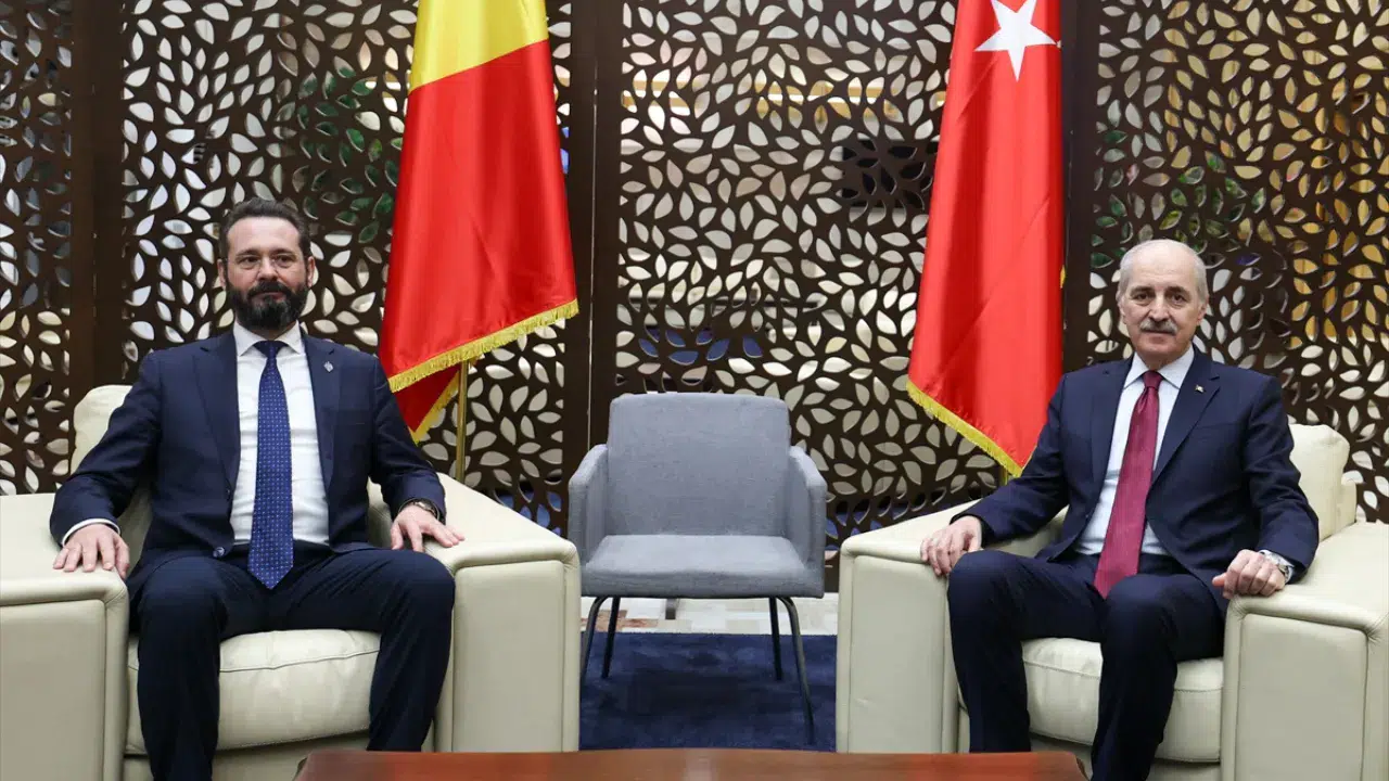 TBMM Başkanı Kurtulmuş Romanya'da