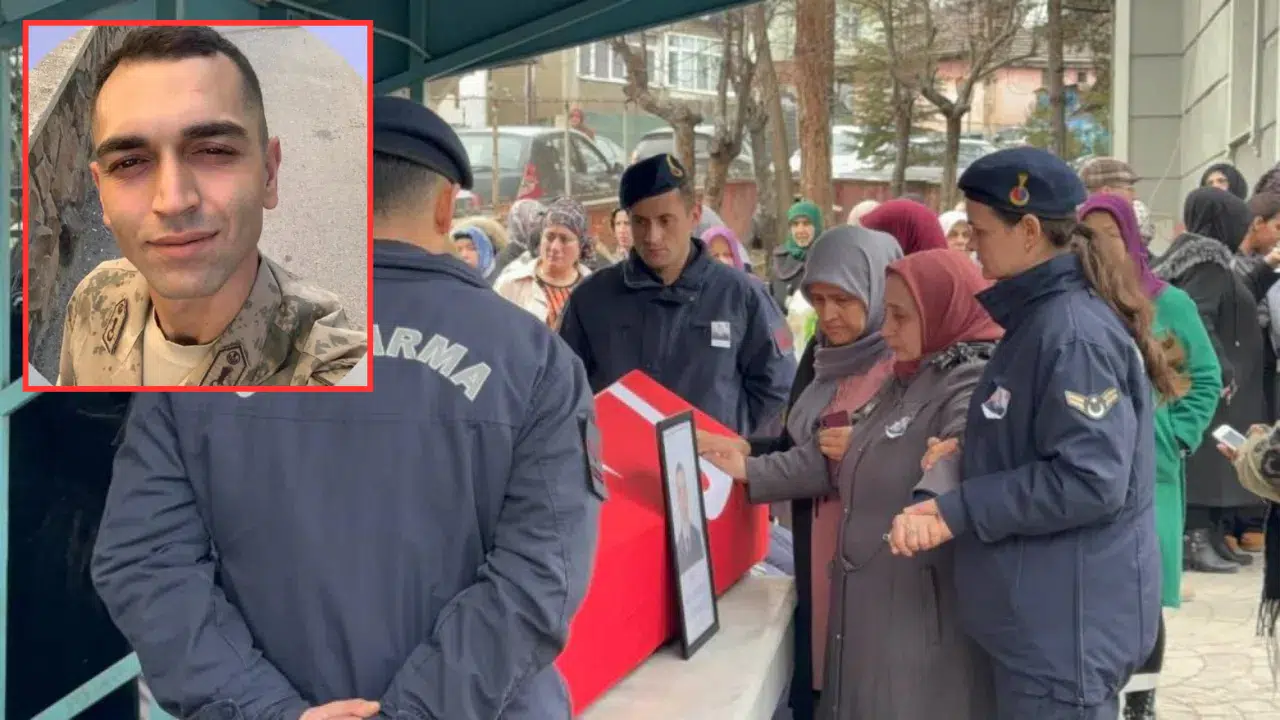 Gümüşhane'de intihar eden askeri personel defnedildi