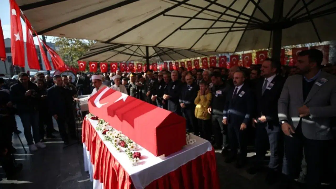 Onbaşı Mustafa Taş , Mersin'de son yolculuğuna uğurlandı