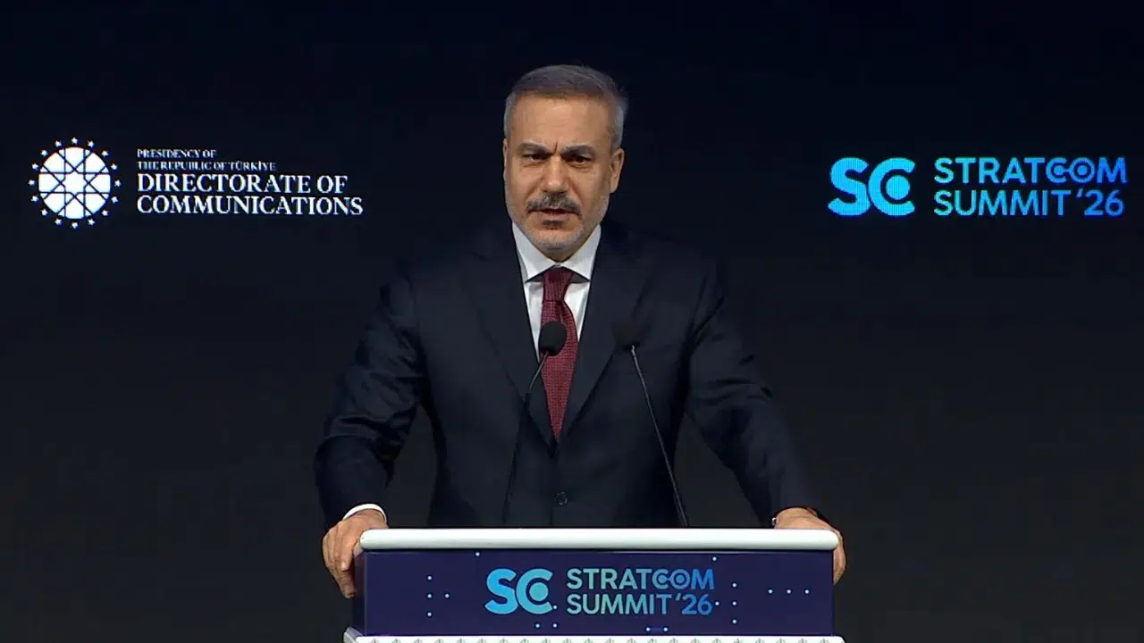Bakan Fidan STRATCOM Zirvesi'nde konuştu : Bu anlamsız savaşın bitmesi gerekiyor