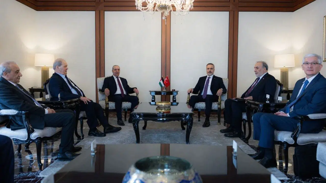 Dışişleri Bakanı Fidan , Hüseyin eş-Şeyh ile görüştü