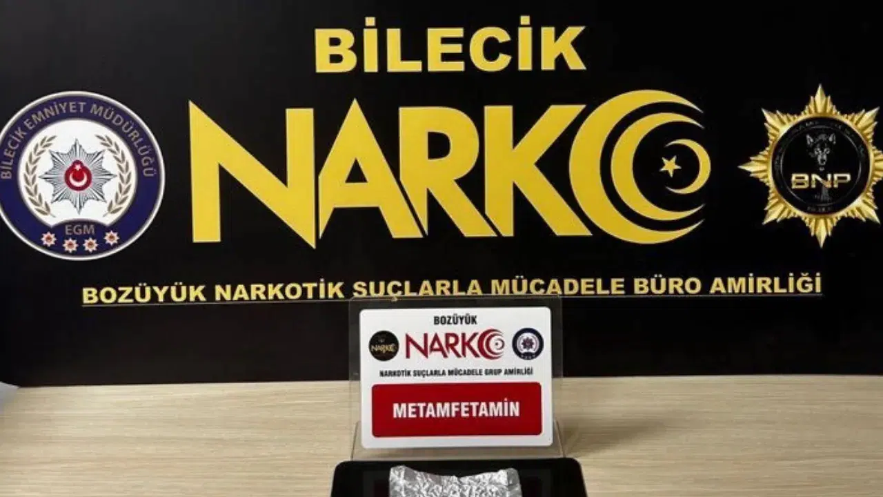 Bilecik'te uyuşturucu operasyonu : 1 şüpheli yakalandı