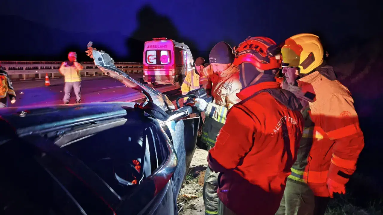 Susurluk'ta kaza : 1 ölü