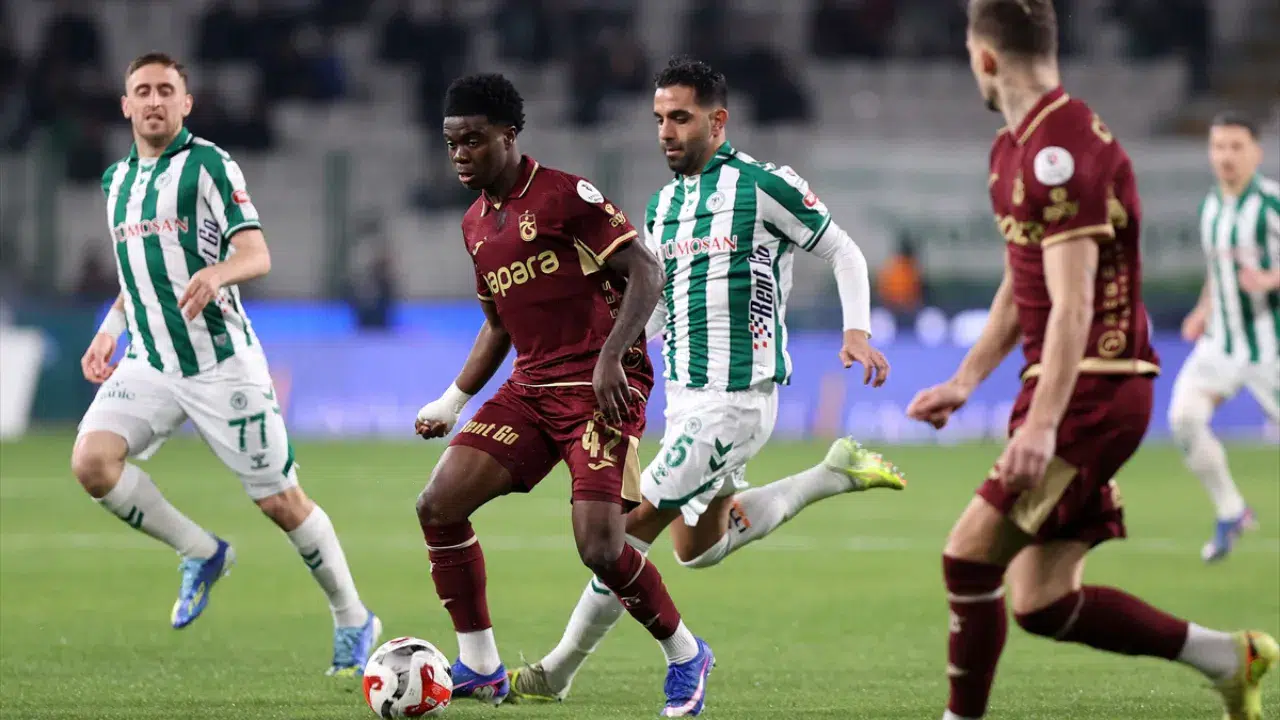 Trabzonspor, deplasmanda Konyaspor'a 2-1 yenildi
