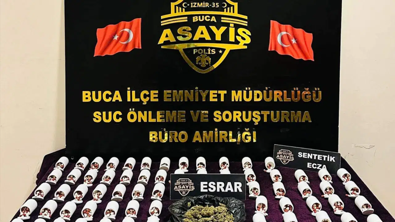 İzmir'de uyuşturucu operasyonu : 1 kişi gözaltına alındı
