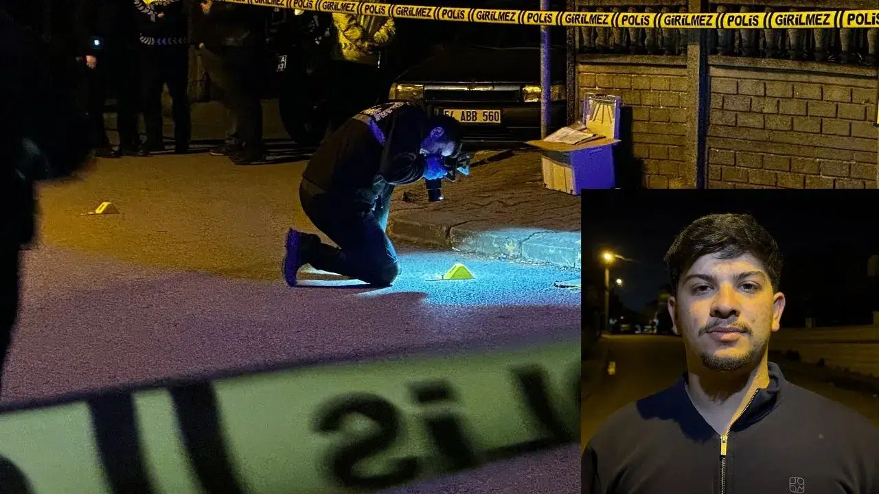 Sakarya'da film sahnelerini aratmayan çatışma ! Polisle sokak sokak çatıştı ardından etkisiz hale getirildi