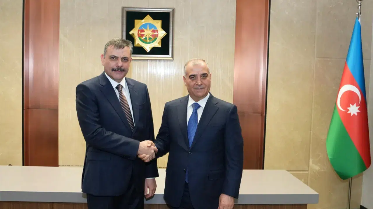 Bakan Çiftçi, Azerbaycan Devlet Güvenlik Servisi Başkanı Nağıyev ile görüştü