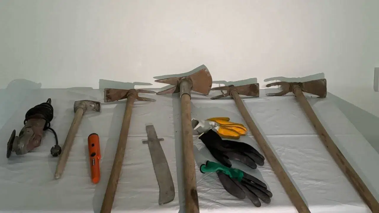 Kırşehir'de kaçak kazı operasyonu : 2 gözaltı