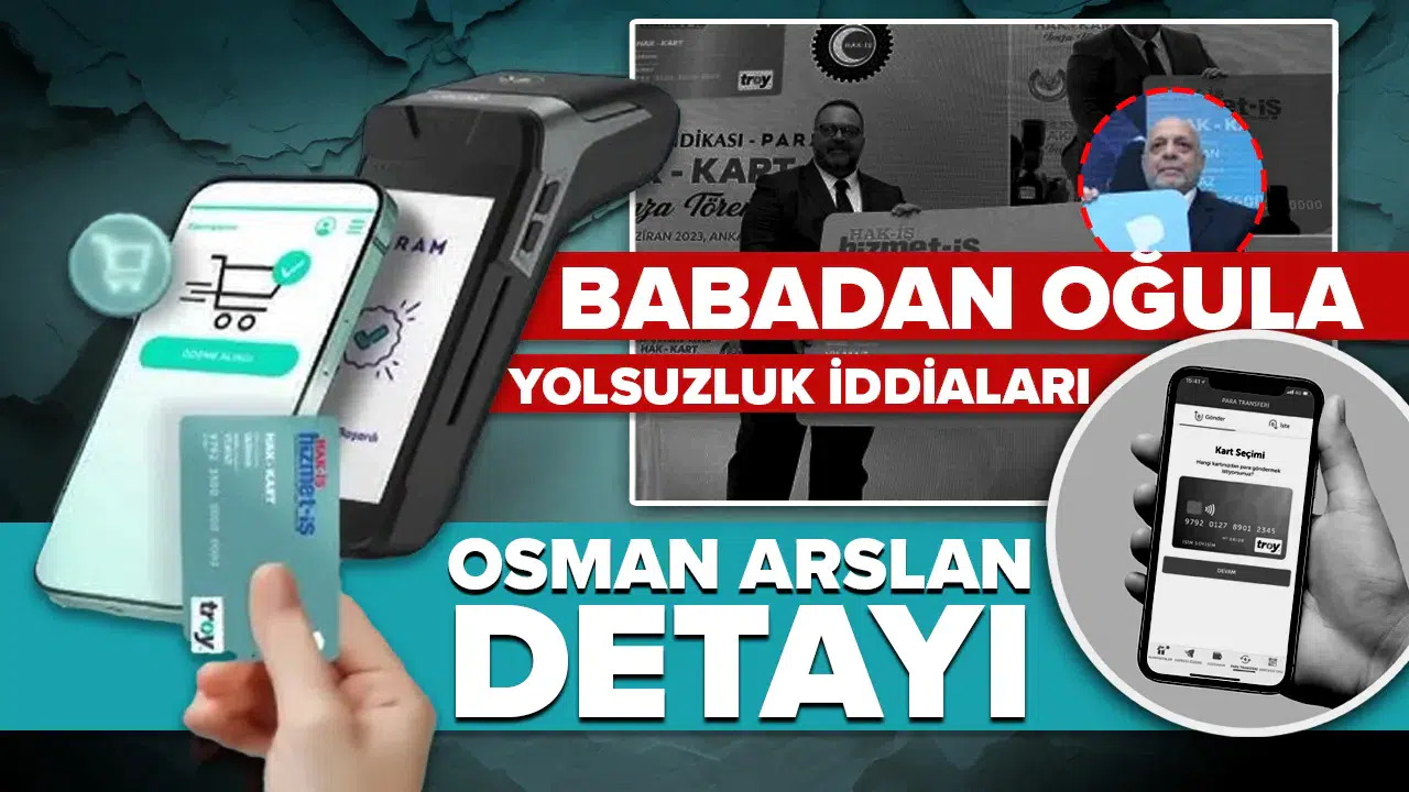 Babadan oğula yolsuzluk iddiaları