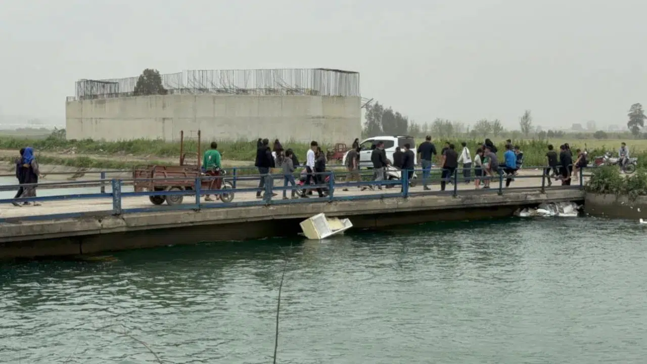 Adana'da sulama kanalına giren 16 yaşındaki çocuk kayboldu