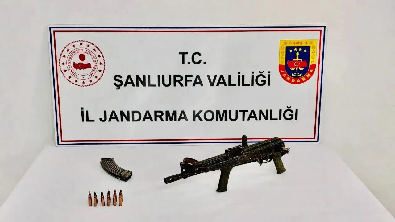 Şanlıurfa'da silah kaçaklığına yönelik operasyon : 1 gözaltı