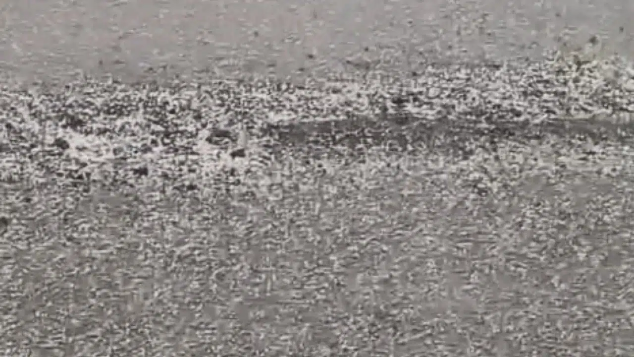 Elazığ Karakoçan'da dolu yağışı etkili oldu