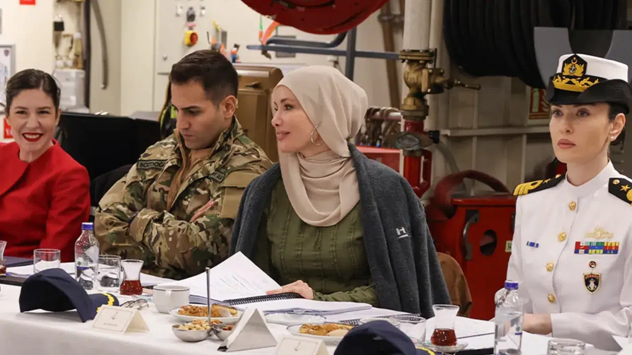 Operasyon Alesta dizisi sete çıktı : İlk kareler TCG İstanbul’dan geldi