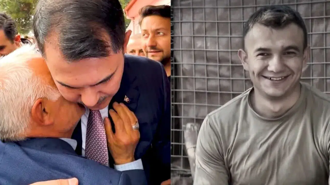 Bakan Kurum , Şehit Mustafa Uslu'nun vasiyetini yerine getirdi