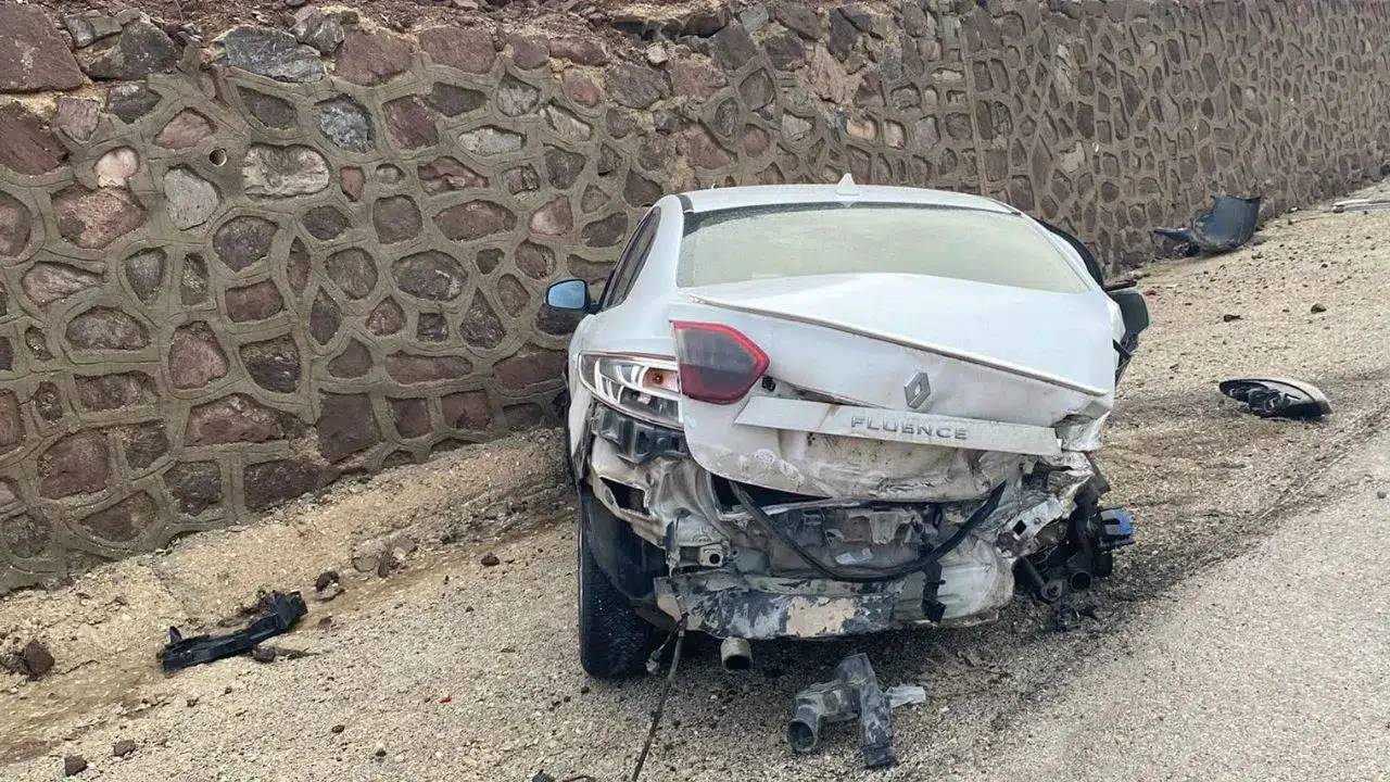 Malatya'da otomobil sulama kanalına uçtu : 1 yaralı