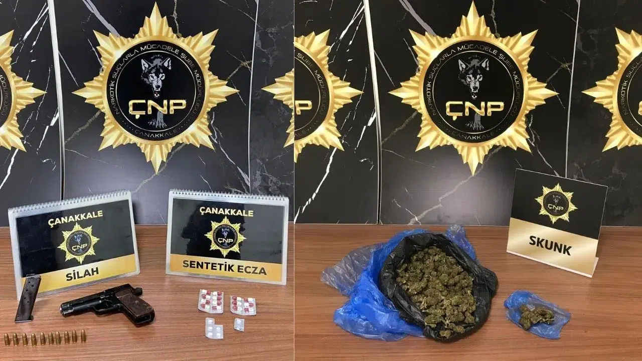 Çanakkale'de huzur operasyonu : Farklı suçlardan aranan 97 şüpheli yakalandı