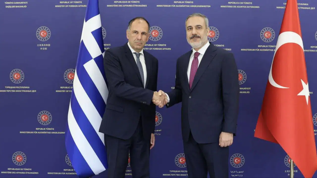 Bakan Fidan, Yunanistanlı mevkidaşıyla görüştü