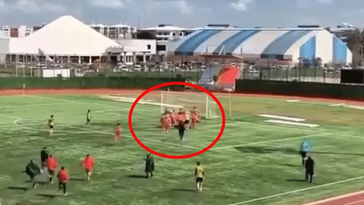 Mardin'de amatör maçta rakibini darbeden futbolcu tutuklandı