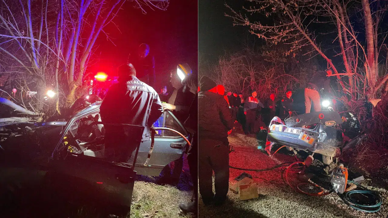 Antalya Korkuteli'de kaza : 3 yaralı