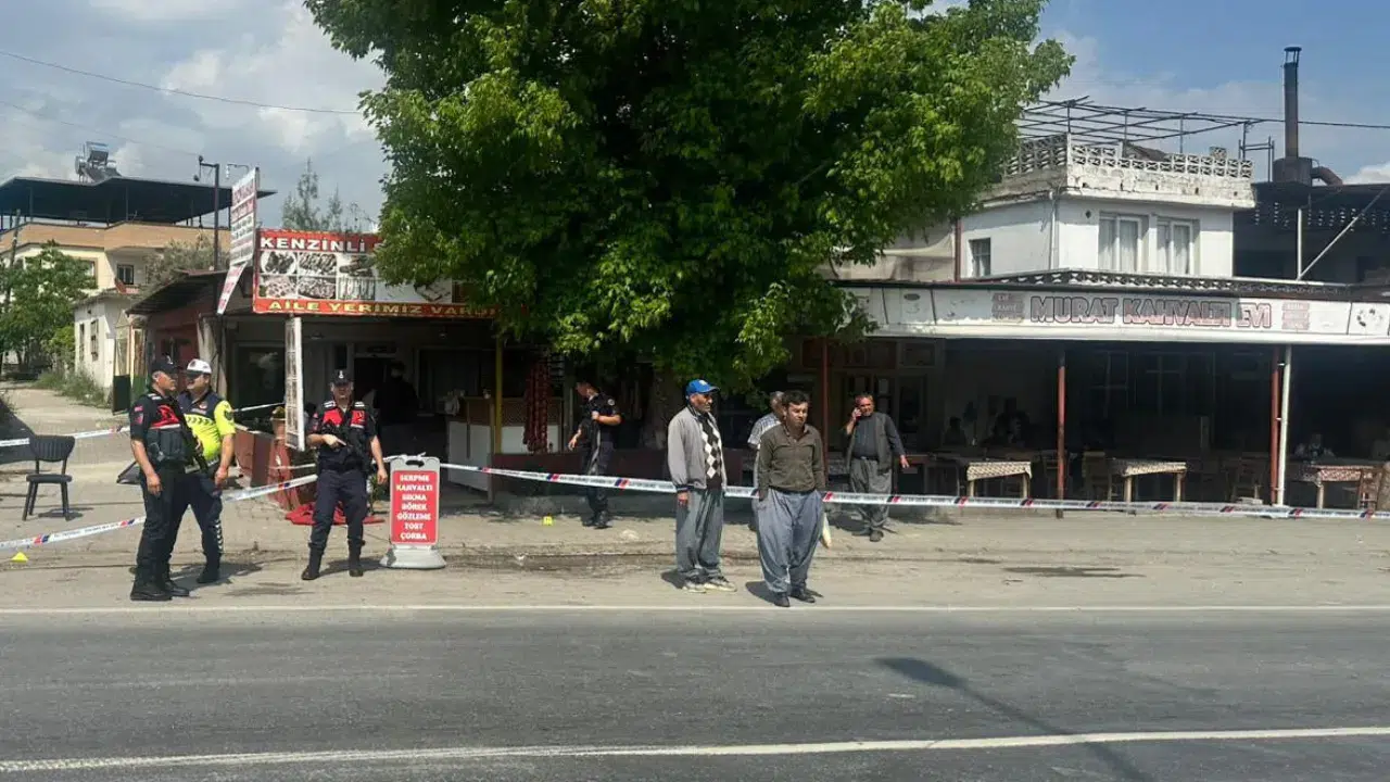Mersin Tarsus'ta lokantaya pompalı tüfekle saldırı : 2 ölü, 2 yaralı