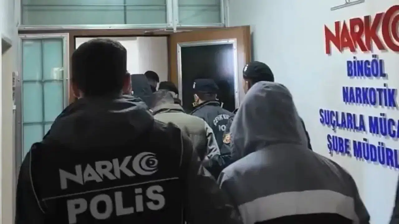 Bingöl'de uyuşturucu operasyonunda 6 şüpheli yakalandı