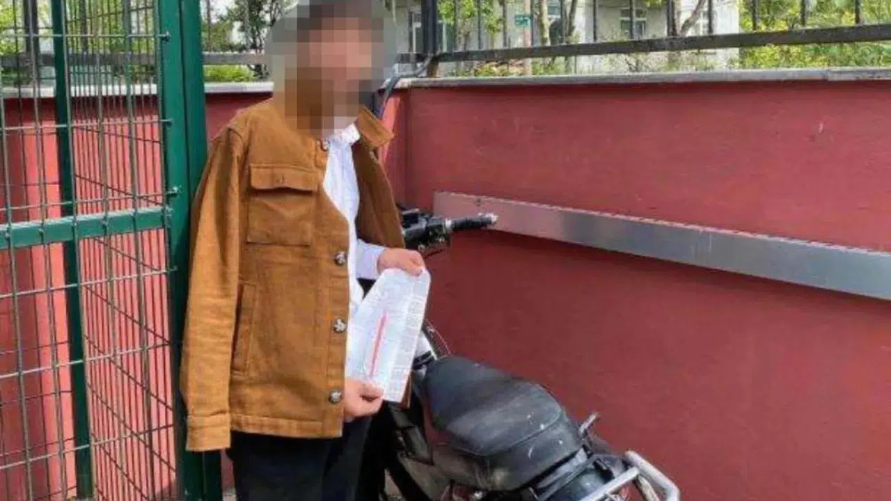 Sinop'ta 20 bin liralık motosiklete 286 bin lira ceza yazıldı