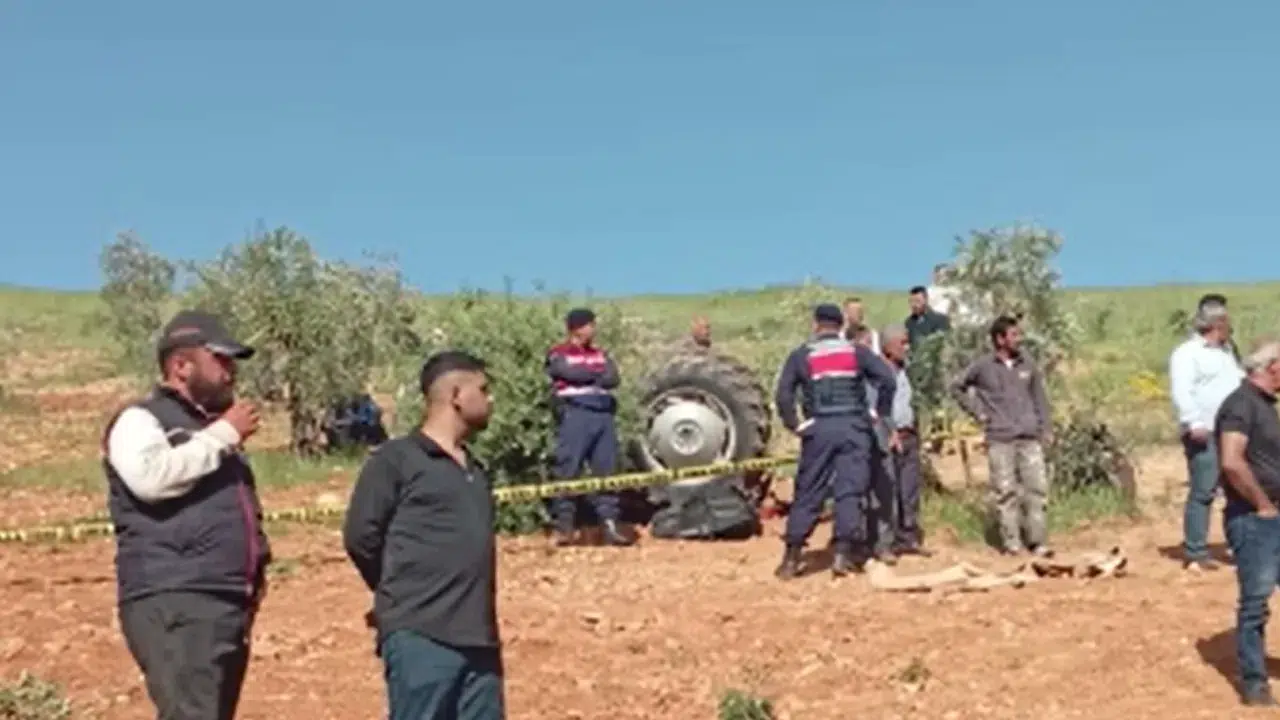 Gaziantep'te traktörün altında kalan çiftçi hayatını kaybetti