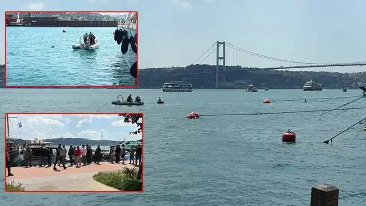 İstanbul Boğazı'nda kaybolan midye avcısı için seferberlik : 10 saattir aranıyor
