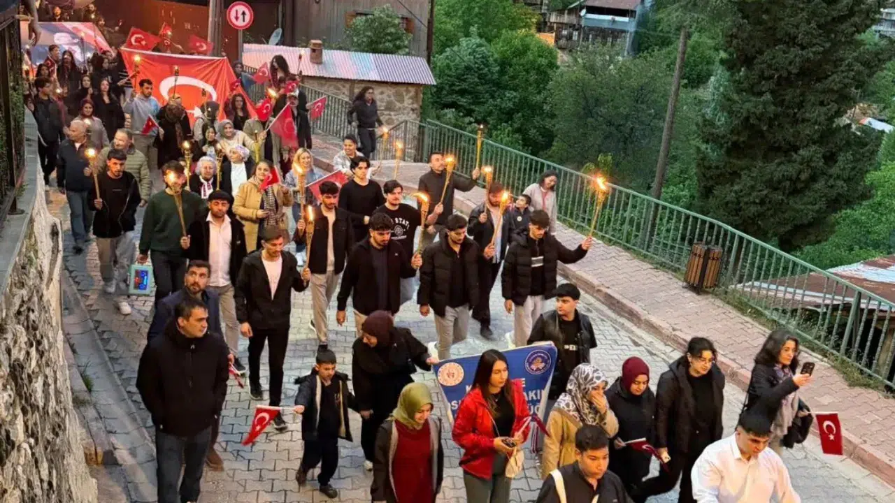 Erzincan Kemaliye'de 19 Mayıs coşkusu