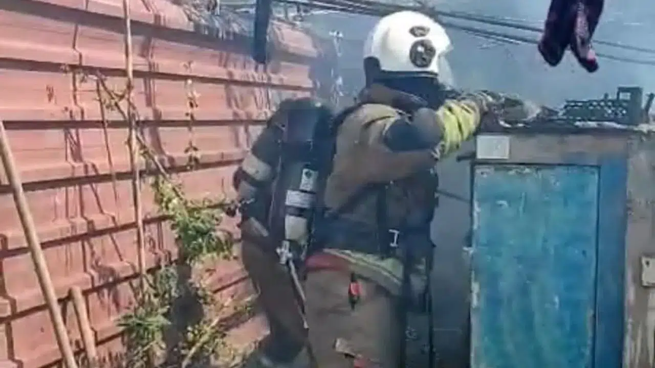 Arsuz’da baraka iş yerinde yangın çıktı