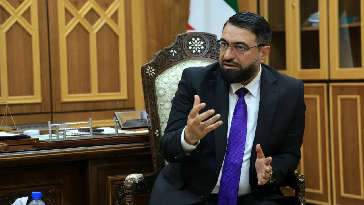 Suriye Adalet Bakanı Veys, Türkiye'nin Şam Büyükelçisi Yılmaz ile bir araya geldi