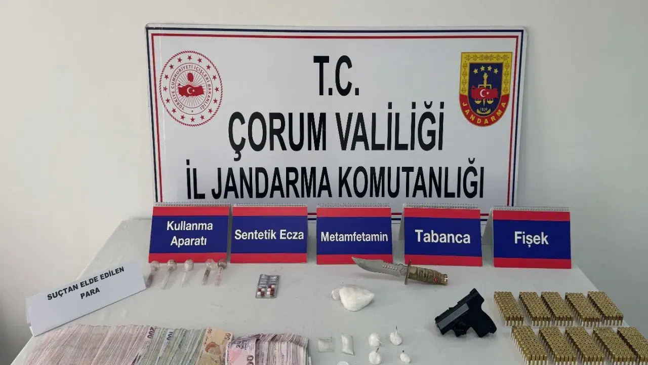 Çorum'da uyuşturucu operasyonu : 6 tutuklu