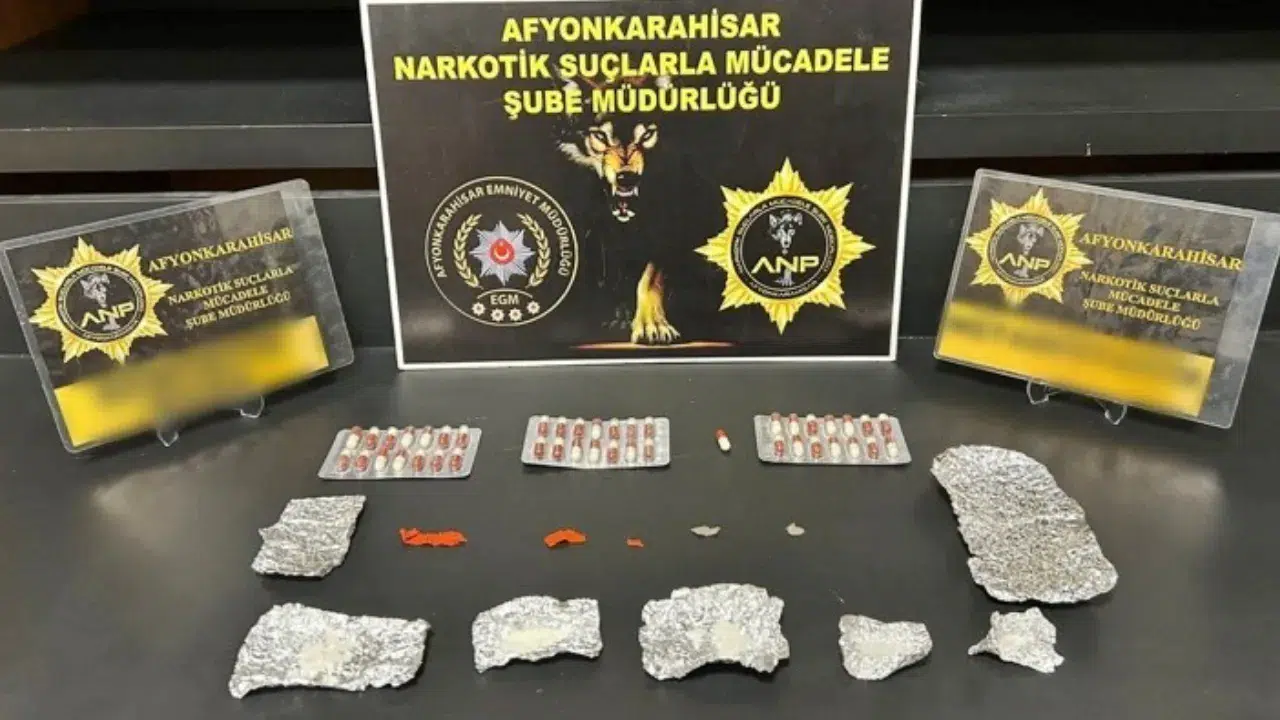 Afyonkarahisar'da uyuşturucu operasyonu : 1 tutuklu