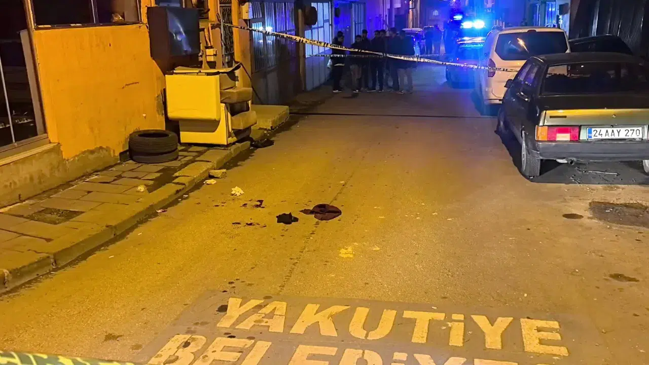 Erzurum'da sanayi sitesinde silahlı kavga : 1 kişi bacağından vuruldu