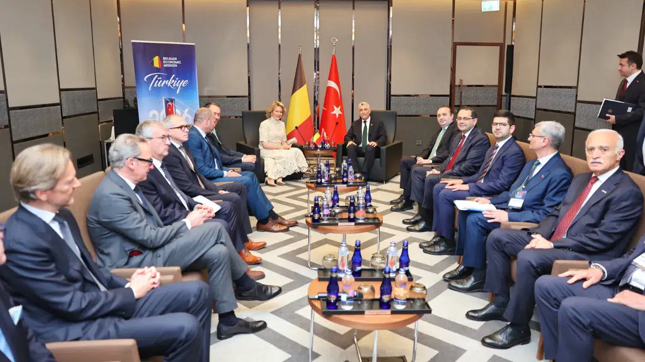 Bakan Bolat Belçika Prensesi ve beraberindeki heyetle görüştü